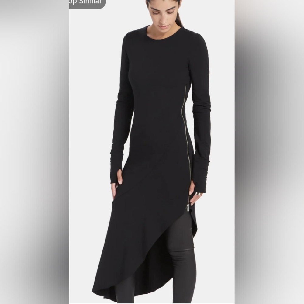 MARCELLA MODA Dakota Tunic Black Sz M NWT
